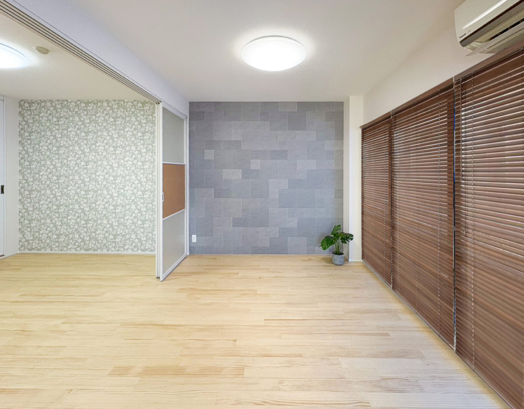 LDKとつながるセミプライベートな空間